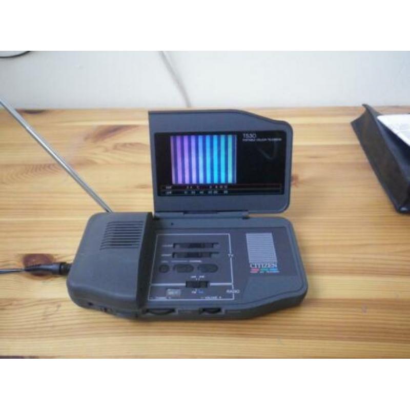 Citizen T530 LCD tv radio