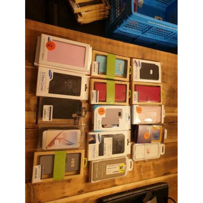 Partij hoesjes te koop 450+