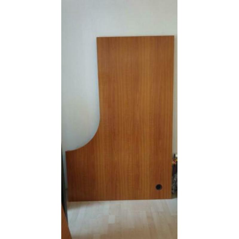 Hoekbureau wing rechts 180x120cm + blad 60x80cm
