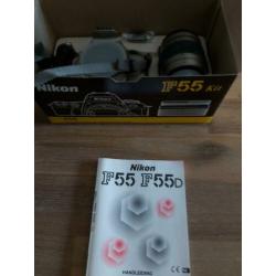 Nikon F55 Kit met Body en 28-80 mm lens