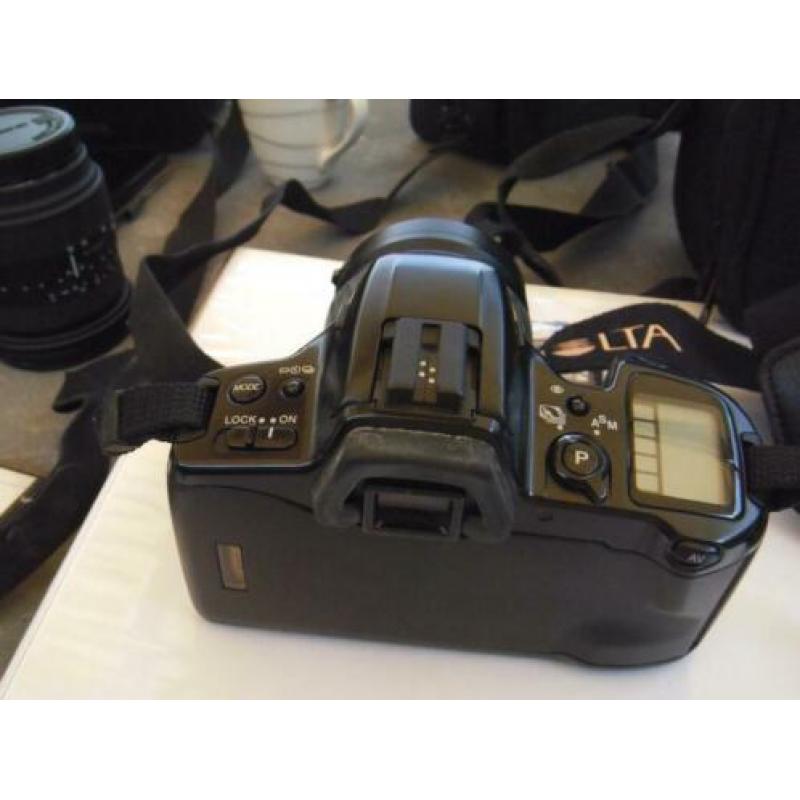 analoge spiegelreflex camera Minolta 500SI Dynac
