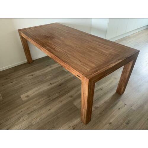 Teak houten eettafel