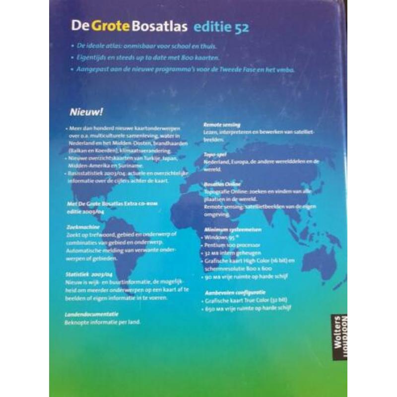 Grote Bosatlas editie 52