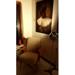 Jaren 70 stoel Deens ontwerp • Vintage •