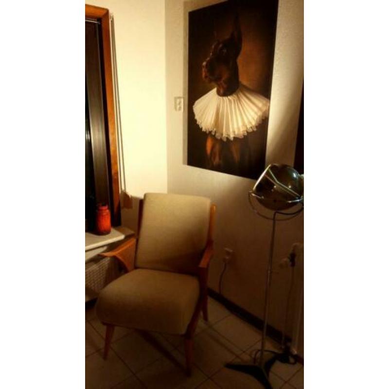 Jaren 70 stoel Deens ontwerp • Vintage •