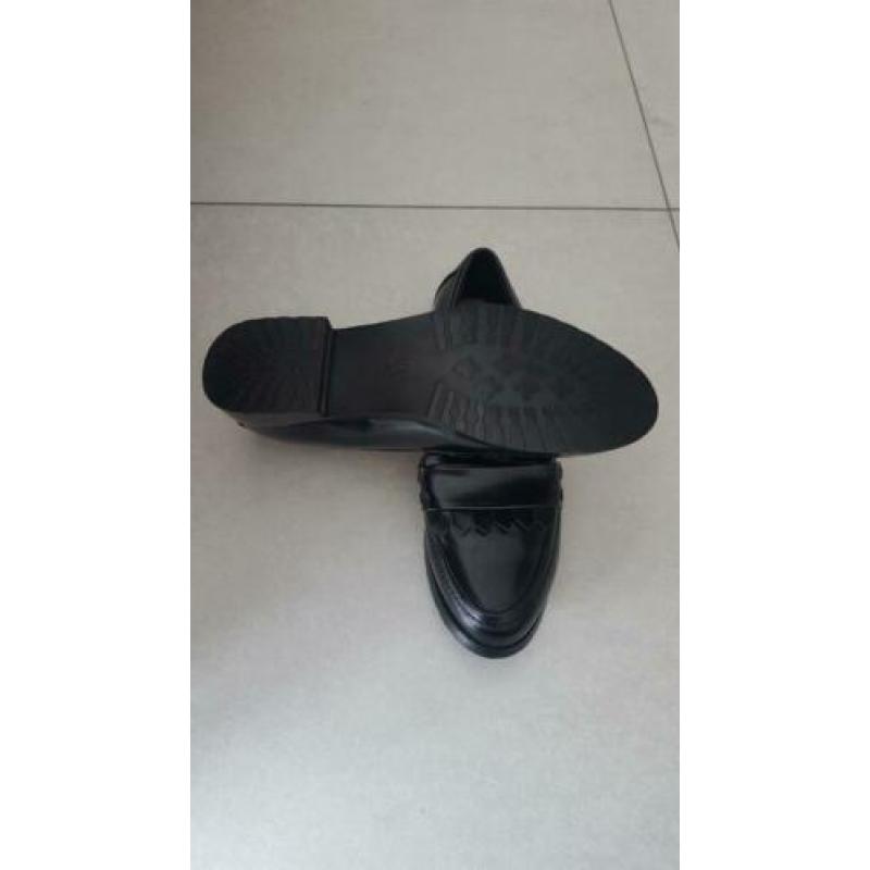 Hippe loafer schoenen zwart - 38