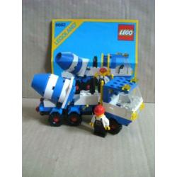 Lego set 6682 cement, beton- mortelauto met bouwbeschrijving