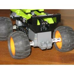 lego 8165 auto met Pull Back motor