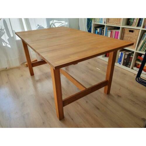 Eettafel 150x90 uitschuifbaar tot 205 cm type 'Norden'