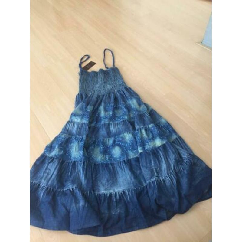 Jurk jeans maat s/m nieuw!