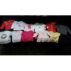 Te koop nieuwe meisjes babykleding set maat 68