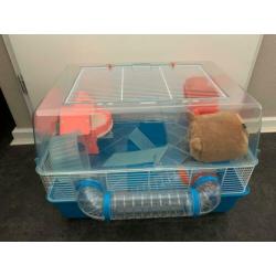 Tekoop aangeboden een hamster/knaagdierenkooi