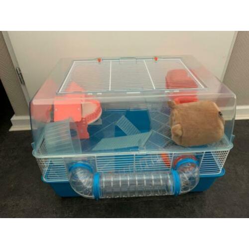 Tekoop aangeboden een hamster/knaagdierenkooi