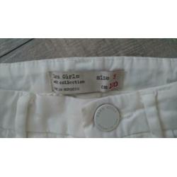 Zara jeans broek off white NIEUW maat 104 110