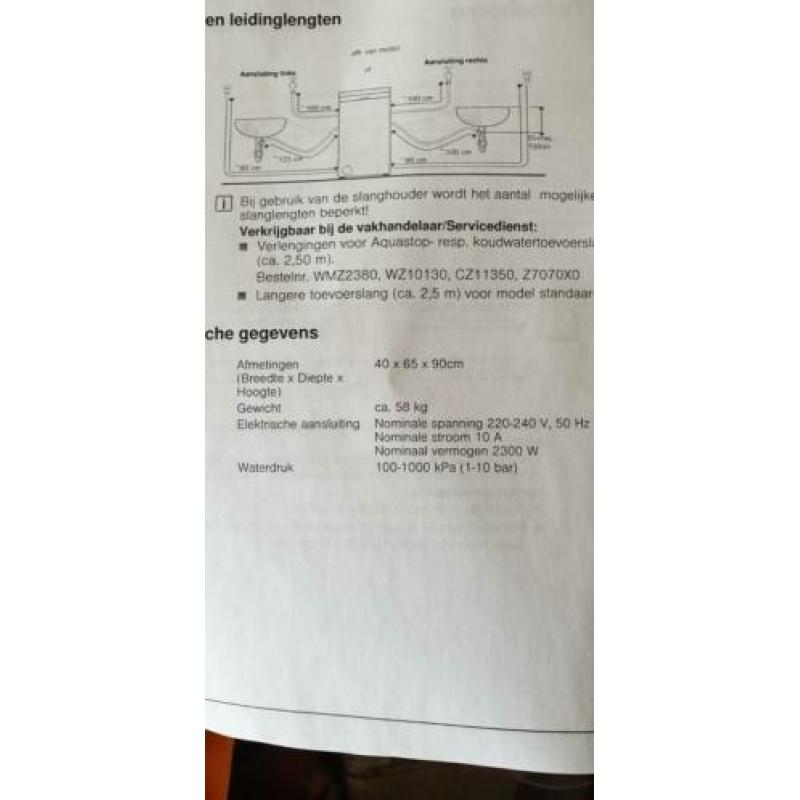 Bosch wasmachine bovenlader