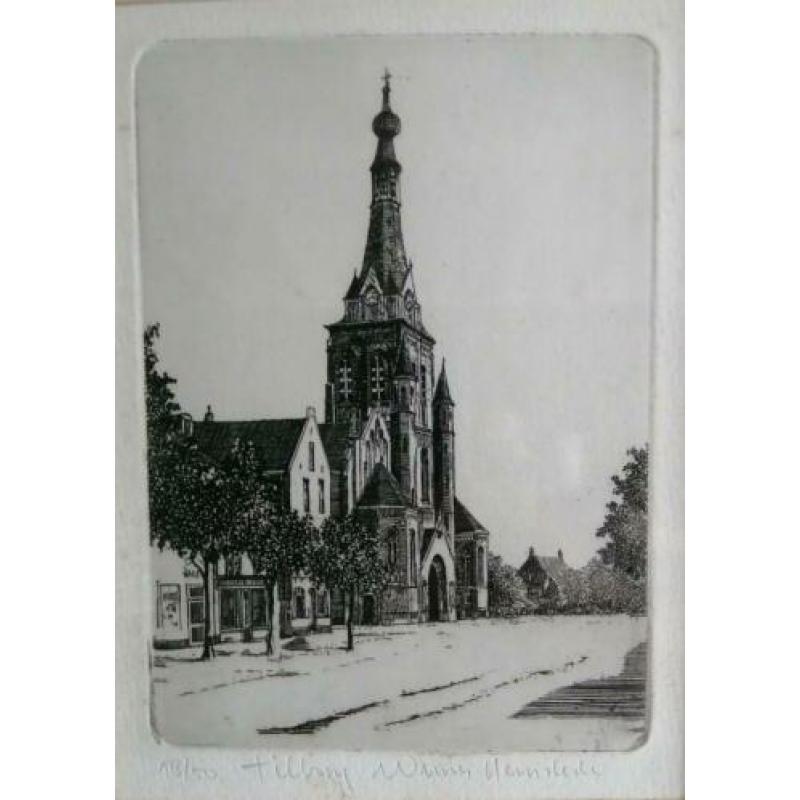 Warner Hemstede (1945-) Groninger Ploeg - ets 18/50 Tilburg
