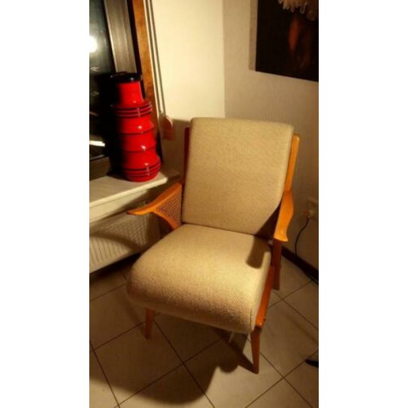 Jaren 70 stoel Deens ontwerp • Vintage •