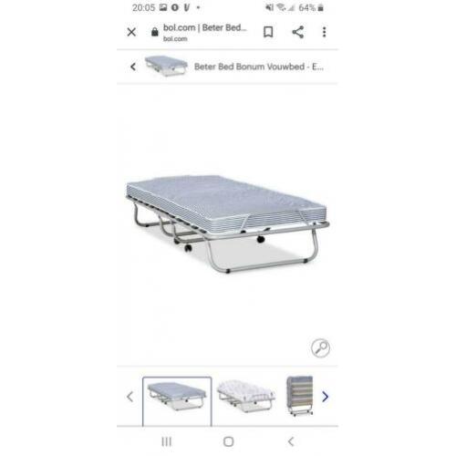 Opklapbed nieuw 190x80