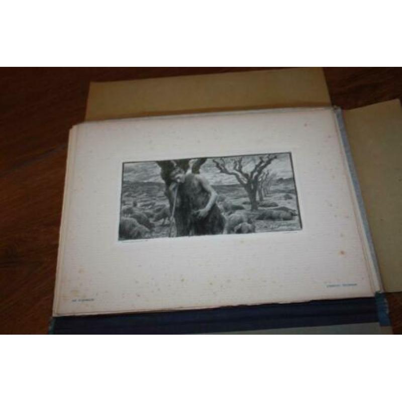 Album de paraboles met 17 tekeningen in prima staat uit 1908