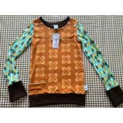 Nieuw! Sale..retro shirt Longsleeve van lot mt. 134/140(char