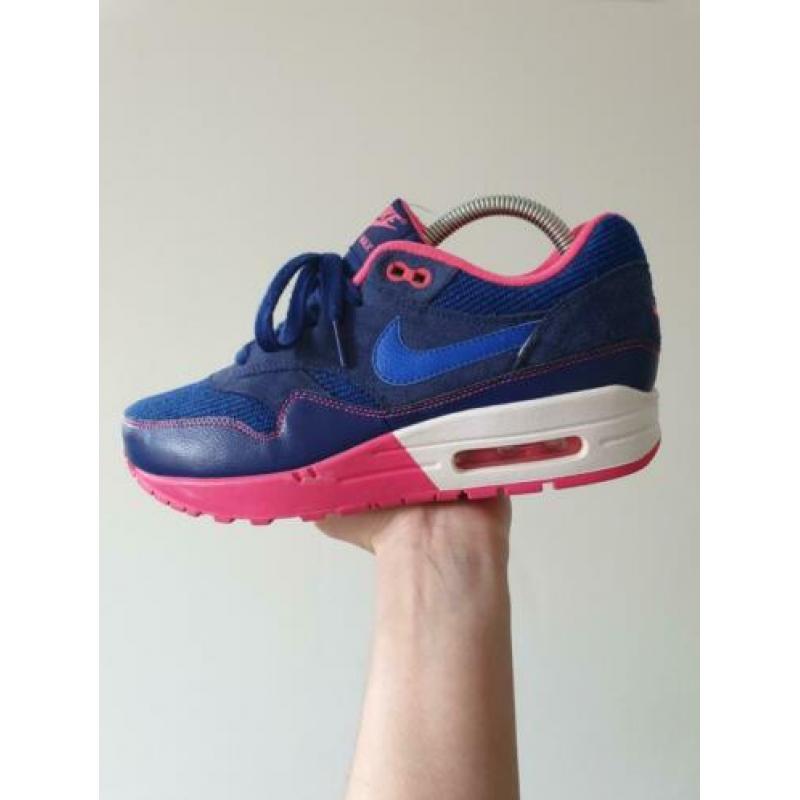 Nike Air Max 1 Game Royal/Pink Flash/Lightblue-White 38,5