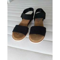 Skechers sandalen maat 38 zwart