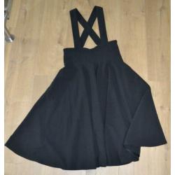 50's swing rok zwart maat M