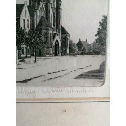 Warner Hemstede (1945-) Groninger Ploeg - ets 18/50 Tilburg