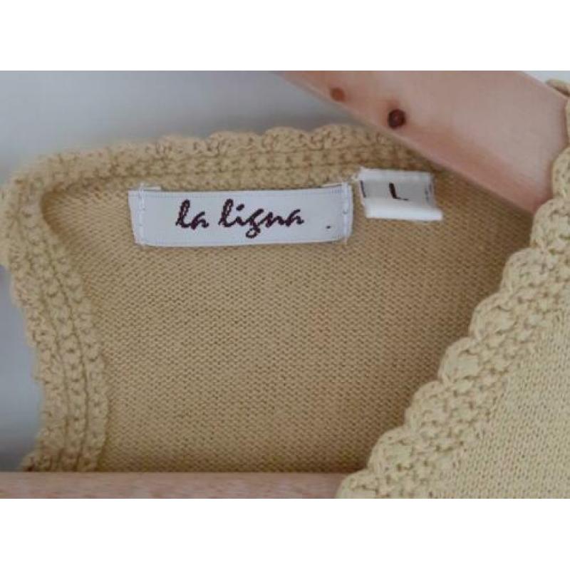 La Ligna - twinset (vestje + truitje) - mt. L