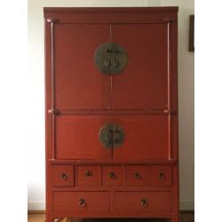 Chinese bruidskast rood