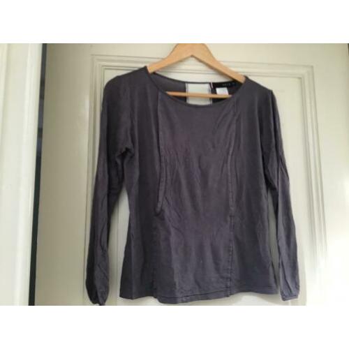 Voedingsshirt maat S met dubbele ingang