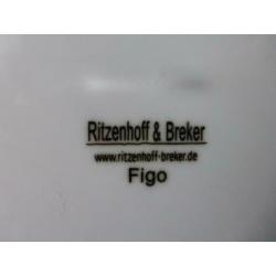 2 borden ritzenhoff breker figo 32 x 32 x 2,5 cm 1300 gram