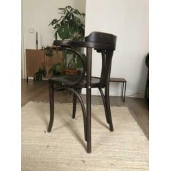 4 retro café stoelen