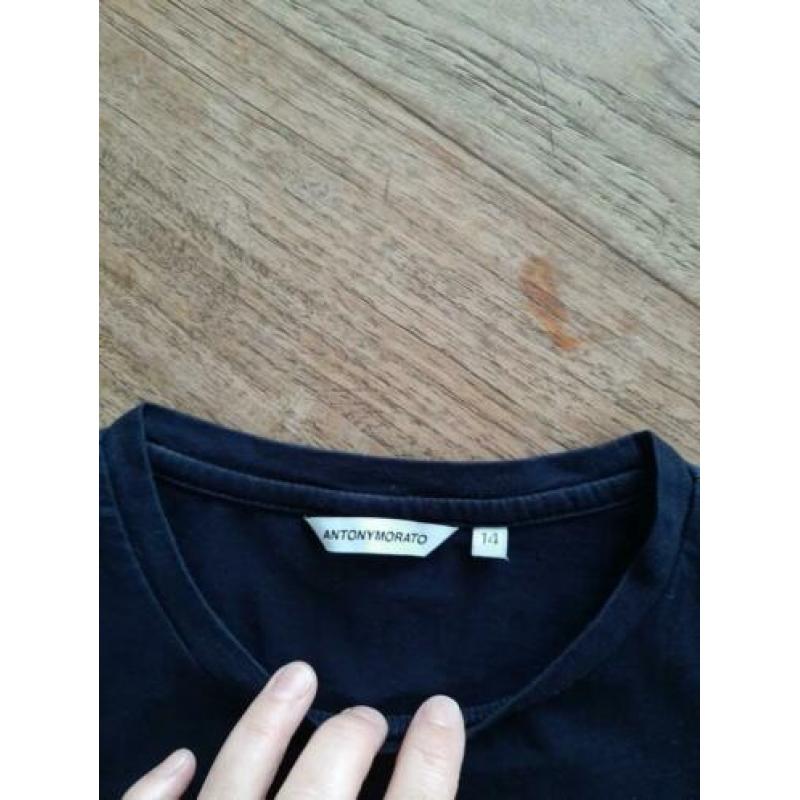 Antonymorato set maat 14 blauw / grijs