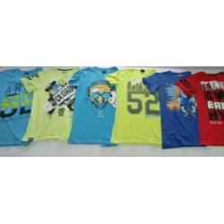 22 jongens t-shirts, mt. 158/164