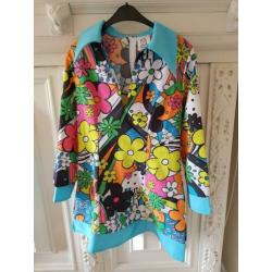 Carnavals tuniek / jurk flower power
