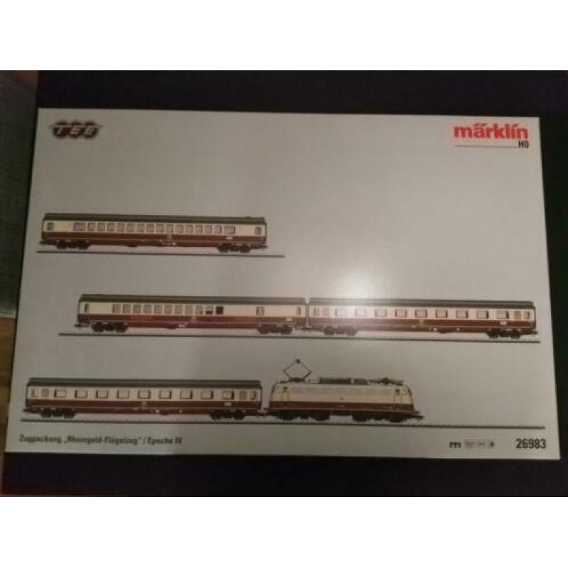 Marklin 26983 - TEE Rheingold-vleugeltrein BR112