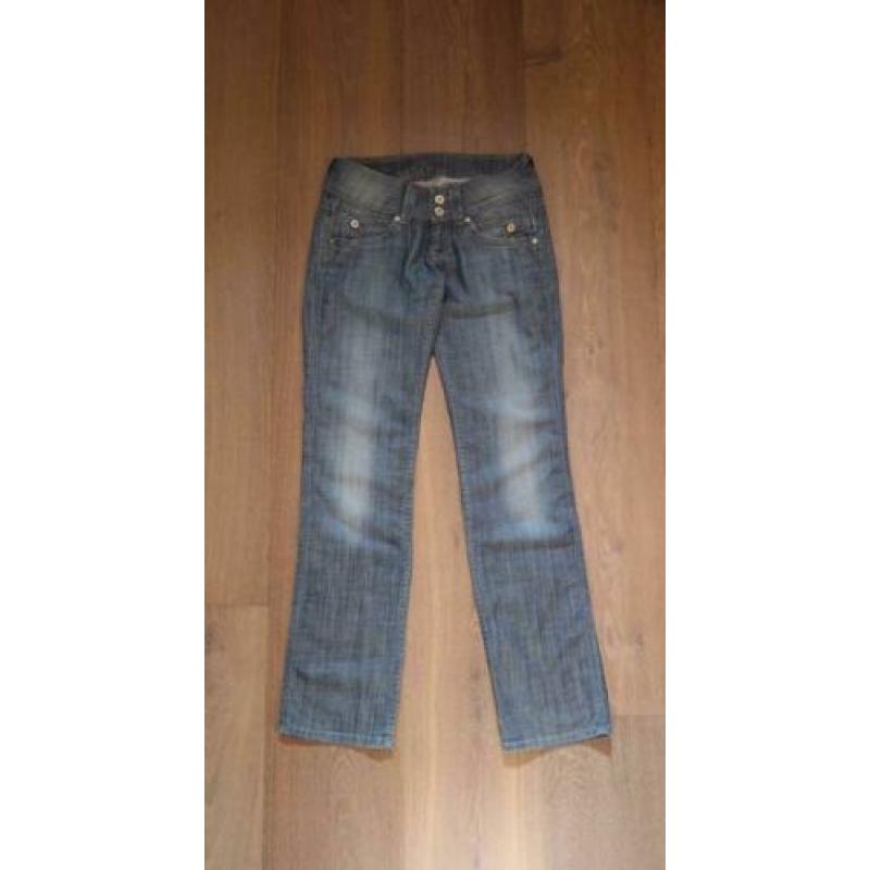 IZGS: Pepe Jeans blauwe spijkerbroek/jeans; maat 26/32