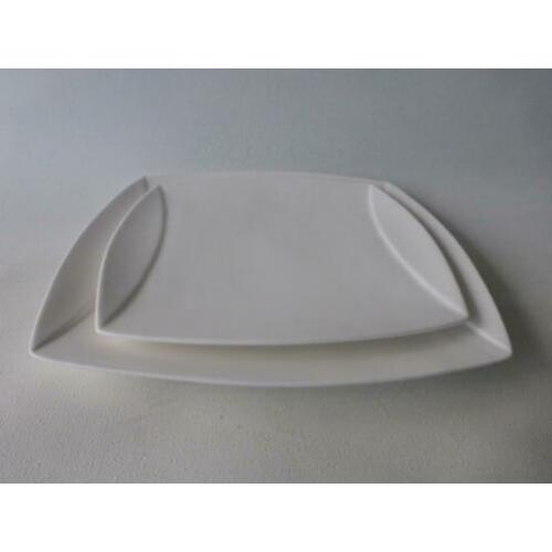 2 borden ritzenhoff breker figo 32 x 32 x 2,5 cm 1300 gram