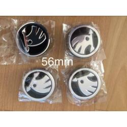 Naafdoppen Skoda 56 mm 60 mm 65 mm (prijs voor per set)
