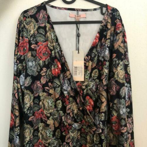 Nieuwe mooie La Lemon bloemen jurk maat 48/ 4XL
