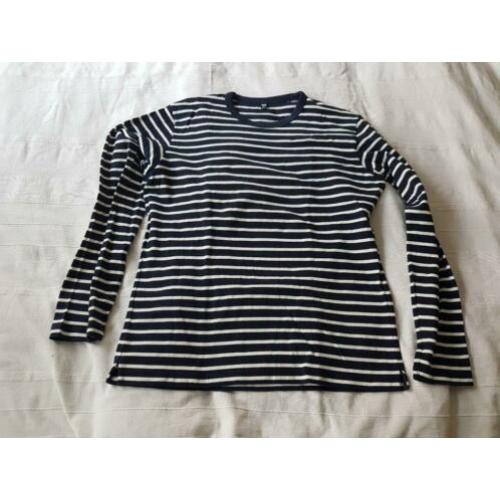 Bretons shirt Uniqlo maat L streepjesshirt trui
