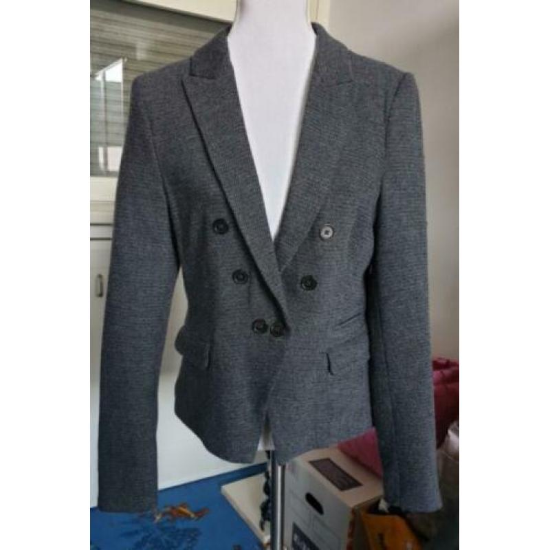 Drykorn blazer antragrey "Brisbane" wolblend mt.5=40 ZGAN!