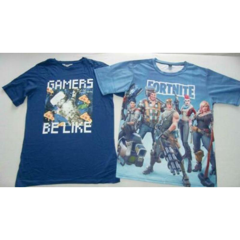22 jongens t-shirts, mt. 158/164