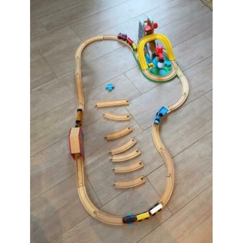 Trein en rails Thomas de trein