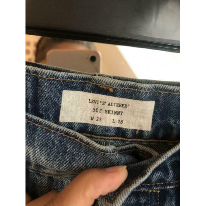 Levi’s 501 skinny jeans W23 L28 XXS