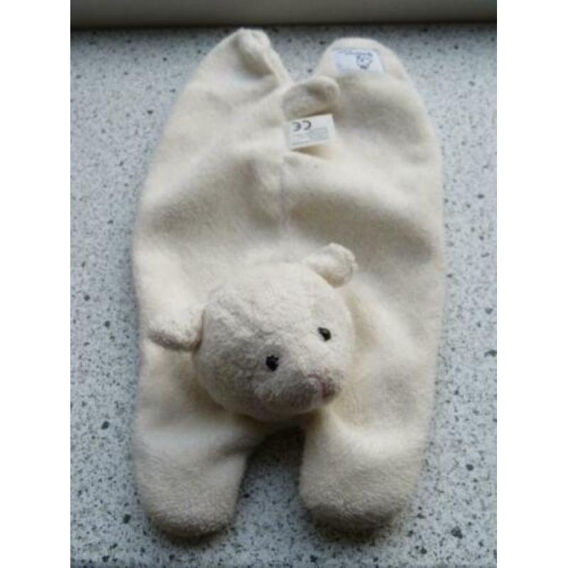 Knuffeldoek schaap schaapje Babico wit/creme velours