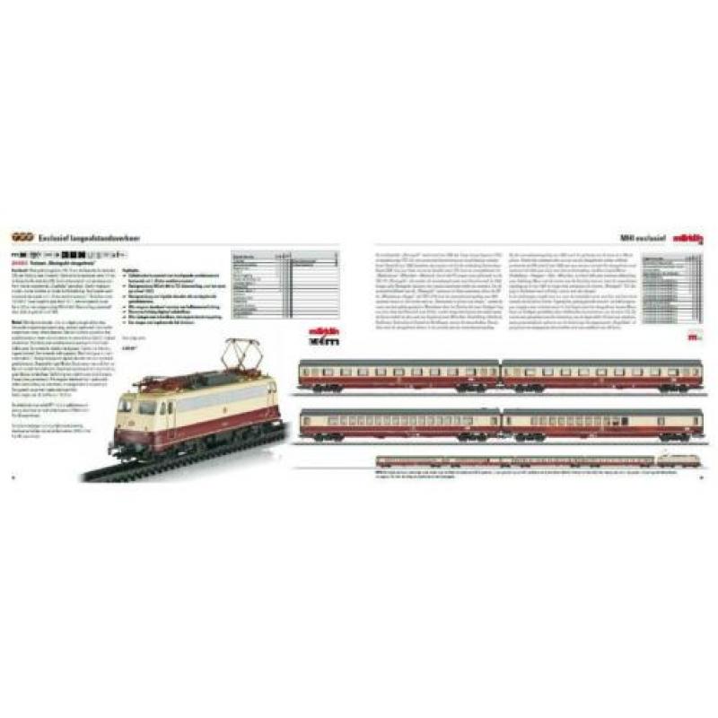 Marklin 26983 - TEE Rheingold-vleugeltrein BR112