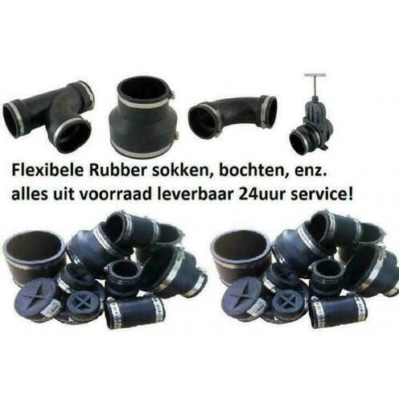 PVC buis, PVC koppelstuk, bochten knieën enz 24 uur service