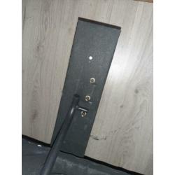 2 Zwarte (Slaap)banken